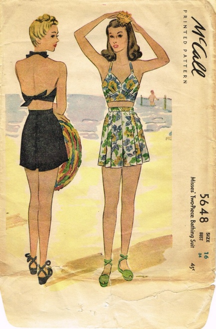 1940 MCCALL PATTERNS Womens Fashion Clothing Slim Dress Dresses Vintage  Print Ad